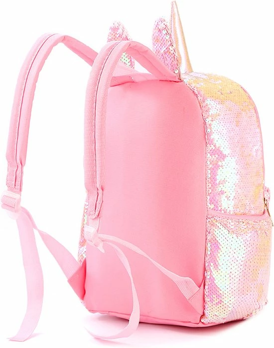 Aanbiedingen ๐ Het Betere Merk Schooltas - Rugzak Meisje - Rugzak Jongens - Eenhoorn Rugtas - Unicorn Rugzak - 34 X 24 X 12 Cm - Pailletten - Sequin - Roze - Pailletten - Glitter Tas ๐ 6 Aanbiedingen ๐ Het Betere Merk Schooltas - Rugzak Meisje - Rugzak Jongens - Eenhoorn Rugtas - Unicorn Rugzak - 34 X 24 X 12 Cm - Pailletten - Sequin - Roze - Pailletten - Glitter Tas ๐ - Afbeelding 4