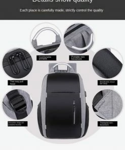 Begroting ๐งจ ASA-STAR - 2022 New Arrival USB Charging Anti-theft Laptop -Anti-Diefstal- Met Slot (Grijs) - Inclusief USB Oplaadstation- ๐ Backpack - School - Office - Waterproof - Travel- Reistassen - Waterdicht - Rugzak Slim Fit School/college Tas Jongens/meisjes ๐