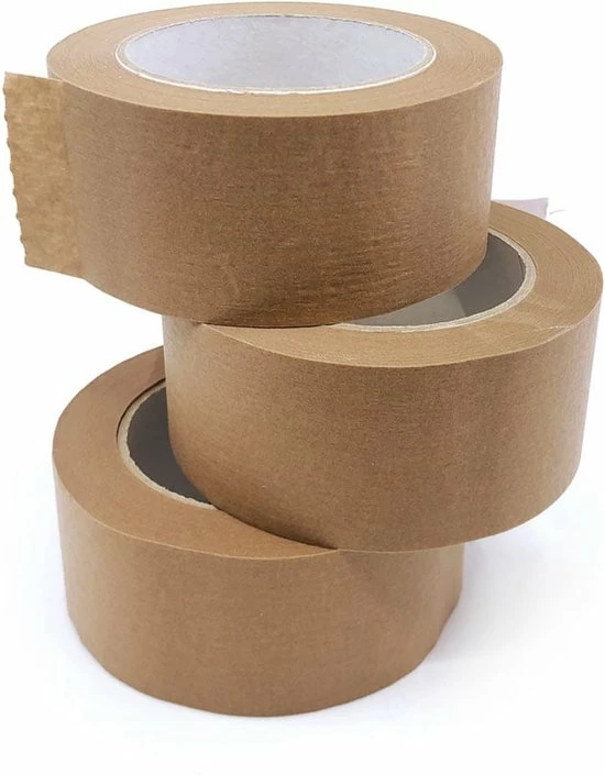 Begroting ❤️ 3x Verpakkingstape AR Molitor 50 Mm X 50 M - Eco Papier - Bruin ✔️ 3 Begroting ❤️ 3x Verpakkingstape AR Molitor 50 Mm X 50 M - Eco Papier - Bruin ✔️