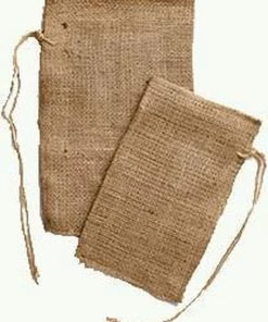 Alternative view of Flash-uitverkoop 👍 Merkloos Jute Zakjes Ca. 15x28cm 25 Stuks - Cadeauzakjes - Juten Stof - Kweekbenodigdheden - Diverse Maten - Sinterklaas En Piet - Pakjesavond - Sintcadeau - Mini Jute Zak - Strooizak Sint 🔔