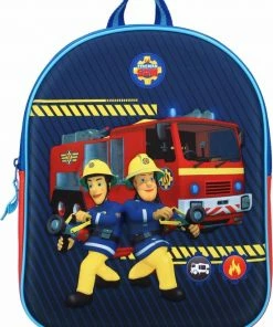 Goedkoop ✔️ Brandweerman Sam 🎒 Backpacks 3D Brandweerman Sam Strong Together (3D) Kinderrugzak 3D - 9,15 L - Rood 😀