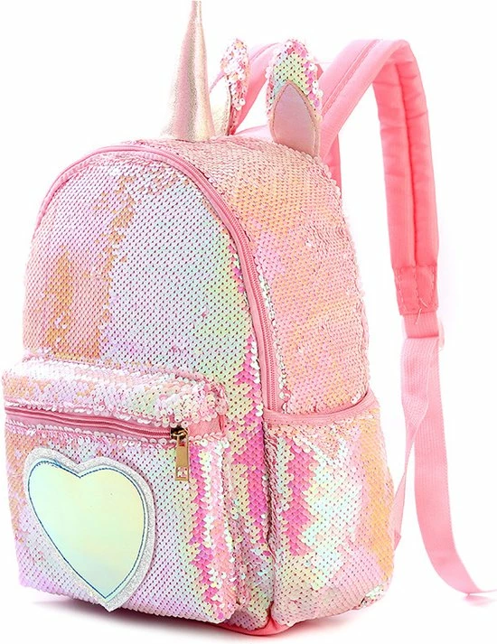 Aanbiedingen ๐ Het Betere Merk Schooltas - Rugzak Meisje - Rugzak Jongens - Eenhoorn Rugtas - Unicorn Rugzak - 34 X 24 X 12 Cm - Pailletten - Sequin - Roze - Pailletten - Glitter Tas ๐ 7 Aanbiedingen ๐ Het Betere Merk Schooltas - Rugzak Meisje - Rugzak Jongens - Eenhoorn Rugtas - Unicorn Rugzak - 34 X 24 X 12 Cm - Pailletten - Sequin - Roze - Pailletten - Glitter Tas ๐ - Afbeelding 5