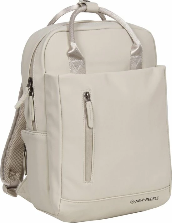 Nieuw ๐คฉ New Rebels® Harper - Rugtas - Beige - Waterbestendig - 13.31312108 - 9L - 28x8x38cm - Rugzak / ๐ Backpack ๐ 3 Nieuw ๐คฉ New Rebels® Harper - Rugtas - Beige - Waterbestendig - 13.31312108 - 9L - 28x8x38cm - Rugzak / ๐ Backpack ๐