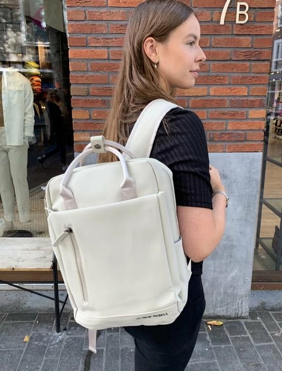 Nieuw ๐คฉ New Rebels® Harper - Rugtas - Beige - Waterbestendig - 13.31312108 - 9L - 28x8x38cm - Rugzak / ๐ Backpack ๐ 21 Nieuw ๐คฉ New Rebels® Harper - Rugtas - Beige - Waterbestendig - 13.31312108 - 9L - 28x8x38cm - Rugzak / ๐ Backpack ๐ - Afbeelding 19