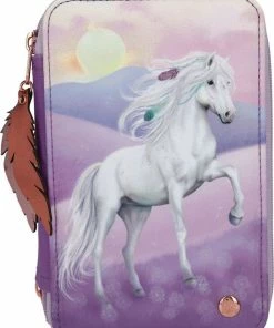 Gloednieuw ๐งจ Depesche Miss Melody 3-vaks Etui VIOLET DREAMS ๐