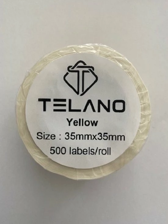 Groothandel โญ 500 Etiketten Rond Geel Sticker 35 Mm Op Rol - Label Stickers Gekleurd - Telano ๐ 4 Groothandel โญ 500 Etiketten Rond Geel Sticker 35 Mm Op Rol - Label Stickers Gekleurd - Telano ๐ - Afbeelding 2