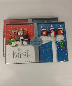 Nieuw 😀 Merkloos 16 Luxe Kerstkaart En Nieuwjaarskaart - Met Envelop - 13x18cm- 16 Stuks - Zilver ✔️