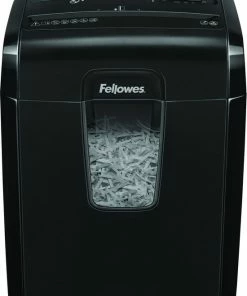 Nieuw ❤️ Fellowes Papierversnipperaar 8Cd - Snippers - P4 - 8 Vel - Zwart 🤩
