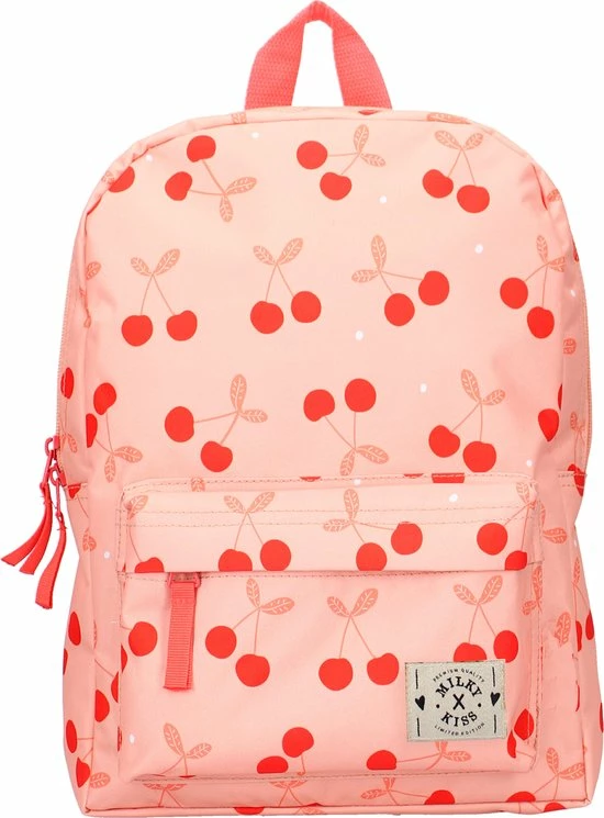 Kopen ๐ Milky Kiss Stay Cute Rugzak - Schooltas Meisje - Roze - Kersen ๐ 3 Kopen ๐ Milky Kiss Stay Cute Rugzak - Schooltas Meisje - Roze - Kersen ๐