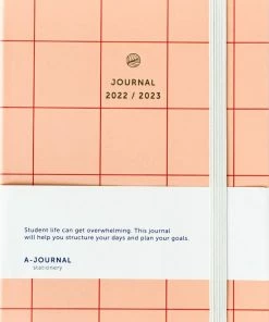 Promo 🤩 A-Journal Schoolagenda 2022/2023 - Orange Ruit - A5 💯