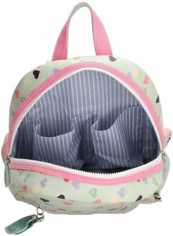 Goedkoop 😉 Zebra Trends 👧 Girls Rugzak M Mint Heart ✨ 6 Goedkoop 😉 Zebra Trends 👧 Girls Rugzak M Mint Heart ✨ - Afbeelding 4