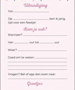 Alternative view of Groothandel ✔️ Invulkaarten.nl Uitnodiging Kinderfeestje | 20 Stuks | Uitnodigingskaarten | Uitnodiging Verjaardag | Uitnodiging Feest | Uitnodiging Kinderfeestje Meisje | Uitnodiging Kinderfeestje Unicorn | Uitnodiging Feestje 👍
