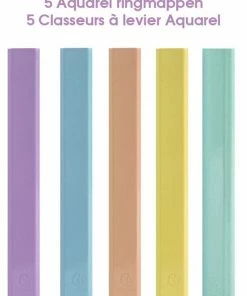 Top 10 โจ ACROPAQ - 5 X Ringmap A4 - 2 D-Ringen, Rug 4 Cm, Aquarel, Ringband - Assorti Kleuren ๐ 14 Top 10 โจ ACROPAQ - 5 X Ringmap A4 - 2 D-Ringen, Rug 4 Cm, Aquarel, Ringband - Assorti Kleuren ๐ -A-journal shop 550x761 2