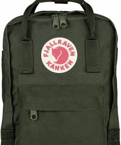 Nieuw 🔔 Fjallraven Fjällräven Kånken Mini Unisex Rugzak - Forest Green 🤩