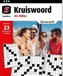 Kopen โ Sanders Puzzelboeken Sanders Puzzelboek Kruiswoord 3* De Dikke, Editie 23 โค๏ธ