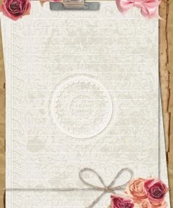 Alternative view of Coupon ⌛ Briefpapier Roosjes - 12 Vellen A4 Formaat - 6 Enveloppen Met Sluitstickers - Meer Leuks - Postpapier Rozen 💯