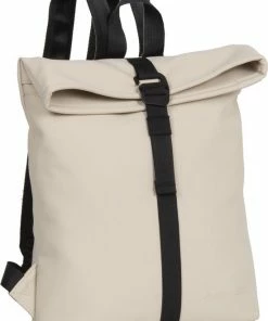 Beste Verkoop ๐ฏ New Rebels® Mart - Rugtas - Wit - Roll-top - Rugzak / ๐ Backpack ๐งจ