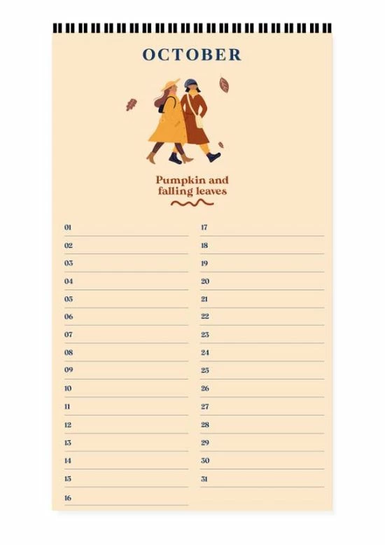 Kopen 🎁 A-Journal Fabrique A La Carte Verjaardagskalender - Peach ✔️ 4 Kopen 🎁 A-Journal Fabrique A La Carte Verjaardagskalender - Peach ✔️ - Afbeelding 2