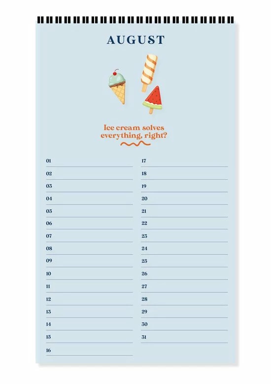 Kopen 🎁 A-Journal Fabrique A La Carte Verjaardagskalender - Peach ✔️ 7 Kopen 🎁 A-Journal Fabrique A La Carte Verjaardagskalender - Peach ✔️ - Afbeelding 5
