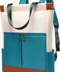 Groothandel โจ ZILOU® Rugzak - 14 Inch Laptop Rugtas - 20-35 Liter - Blauw/Wit ๐ฅฐ