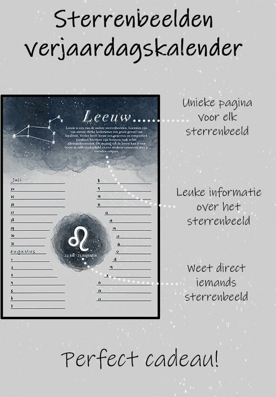 Gloednieuw ๐ฅฐ Tamar Asmawidjaja Bixorp Stars Sterrenbeeld Verjaardagskalender Zonder Jaartal - Uniek Design - Volgt De Sterrenbeelden En Niet De Maanden - Ophangbare Wandkalender - Sterrenbeeld Kalender - Volwassenen En Kinderen - A4 Formaat Gerecycled Papier ๐งจ 12 Gloednieuw ๐ฅฐ Tamar Asmawidjaja Bixorp Stars Sterrenbeeld Verjaardagskalender Zonder Jaartal - Uniek Design - Volgt De Sterrenbeelden En Niet De Maanden - Ophangbare Wandkalender - Sterrenbeeld Kalender - Volwassenen En Kinderen - A4 Formaat Gerecycled Papier ๐งจ - Afbeelding 10