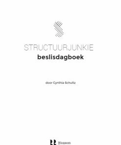Nieuw 🤩 Cynthia Schultz Structuurjunkie Beslisdagboek - A5 🔔 21 Nieuw 🤩 Cynthia Schultz Structuurjunkie Beslisdagboek - A5 🔔 -A-journal shop 550x794 4
