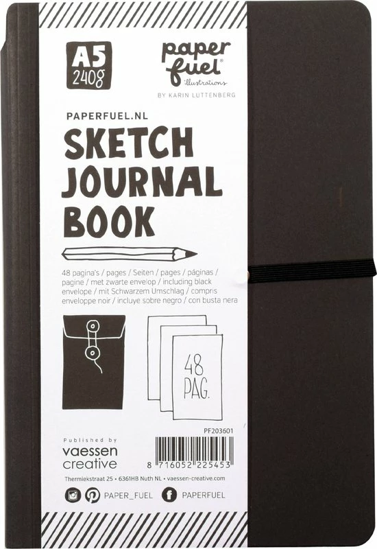 Kopen โญ Paperfuel Sketch Journal Book - Schetsboek - A5 - 48 Vellen - 240 Gr Papier - Wit ๐ 3 Kopen โญ Paperfuel Sketch Journal Book - Schetsboek - A5 - 48 Vellen - 240 Gr Papier - Wit ๐