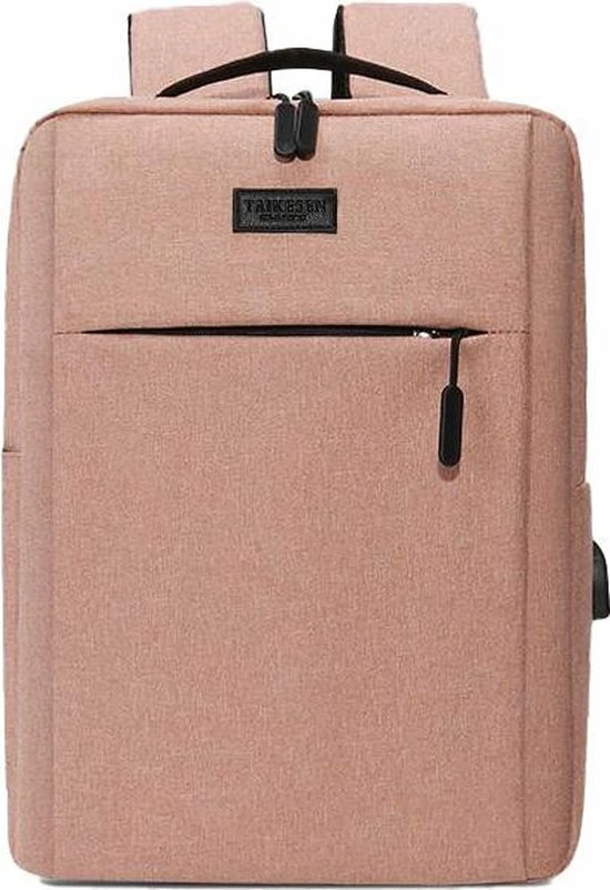 Korting โค๏ธ ZILOU® Rugzak - 15,6 Inch Laptop Rugtas - USB Poort - Waterafstotend - Roze ๐ 9 Korting โค๏ธ ZILOU® Rugzak - 15,6 Inch Laptop Rugtas - USB Poort - Waterafstotend - Roze ๐ - Afbeelding 7