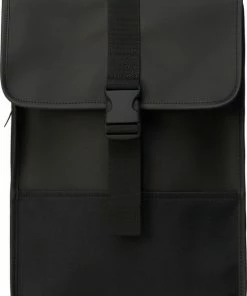 Flash-uitverkoop โค๏ธ Rains Buckle Mini Rugzak 10L - Zwart ๐
