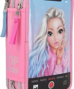 Kopen 😀 TOPMODEL 3-VAKS ETUI SELFIE LED 😍
