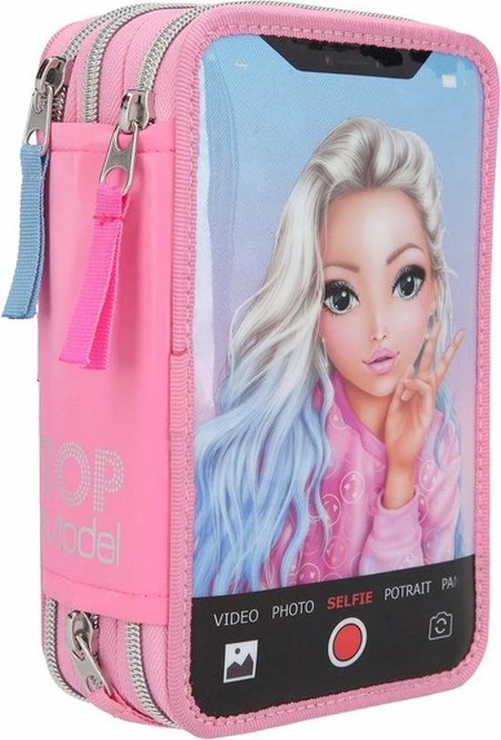 Kopen π TOPMODEL 3-VAKS ETUI SELFIE LED π 3 Kopen π TOPMODEL 3-VAKS ETUI SELFIE LED π