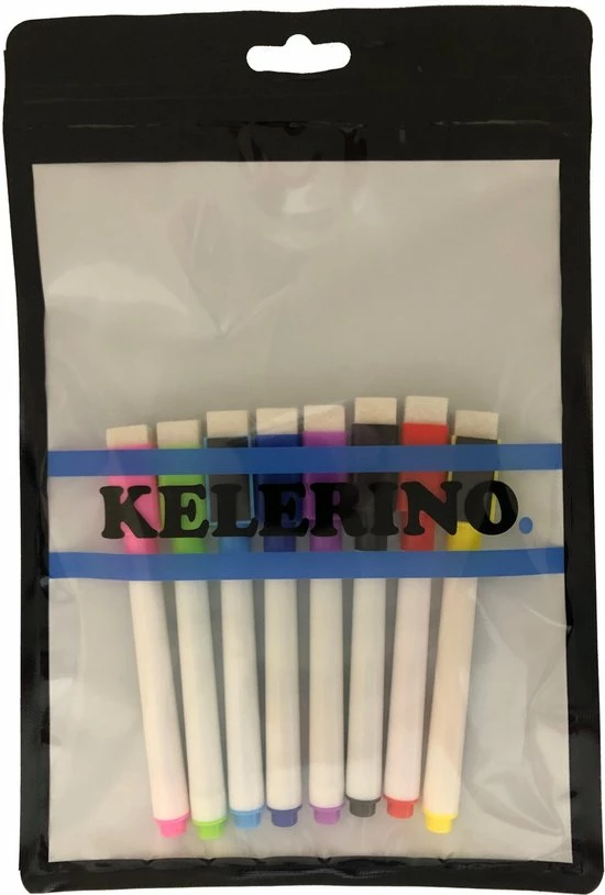 Beste recensies van 🌟 KELERINO. Magnetische Whiteboard Markers Met Wisser - 8 Kleuren ❤️ 4 Beste recensies van 🌟 KELERINO. Magnetische Whiteboard Markers Met Wisser - 8 Kleuren ❤️ - Afbeelding 2