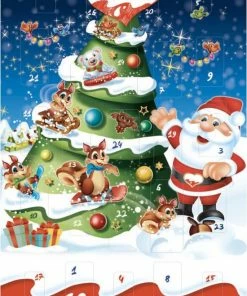 Gloednieuw 🌟 Divinegoods Kinder Mix Adventkalender - 150 Gram- Adventkalender- Chocola- Kerst 💯
