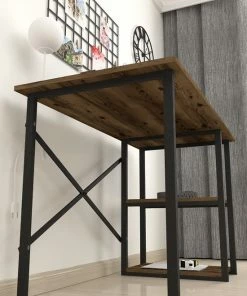 Nieuw 🎁 Desquality Desq-Bureau Tafel - Laptop Tafel - Industrieel - MDF/Metaal - Bruin/Zwart - 120x75X60 😍 12 Nieuw 🎁 Desquality Desq-Bureau Tafel - Laptop Tafel - Industrieel - MDF/Metaal - Bruin/Zwart - 120x75X60 😍 -A-journal shop 550x828 1