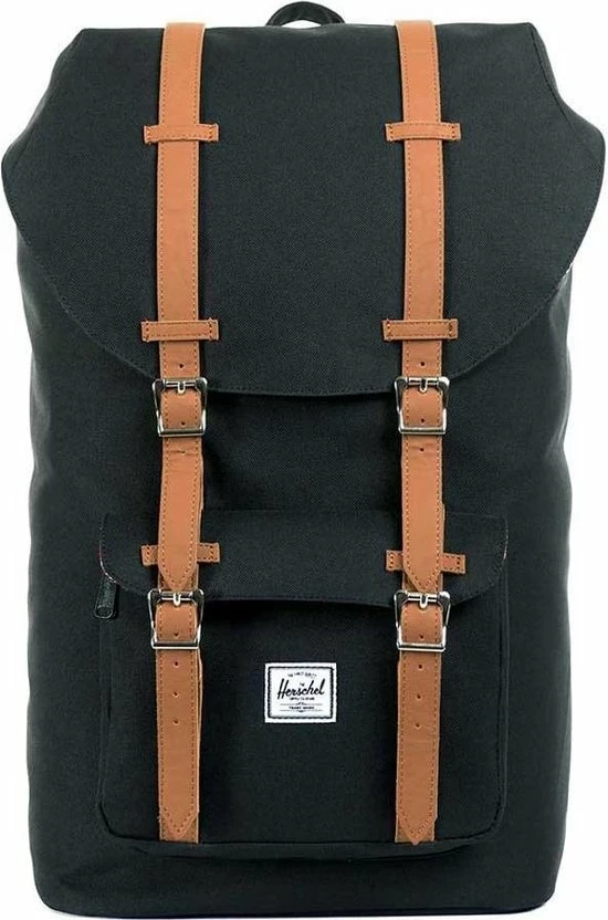 Flash-uitverkoop ๐ Herschel Little America - Black/Tan Synthetic Leather / Ruime Rugzak Met 25L Opbergvolume - 15" Fleece-gevoerd Laptopvak - Magnetische Sluiting / Met Levenslange Fabrieksgarantie / Limited Lifetime Warranty / Zwart ๐ 30 Flash-uitverkoop ๐ Herschel Little America - Black/Tan Synthetic Leather / Ruime Rugzak Met 25L Opbergvolume - 15" Fleece-gevoerd Laptopvak - Magnetische Sluiting / Met Levenslange Fabrieksgarantie / Limited Lifetime Warranty / Zwart ๐ - Afbeelding 28
